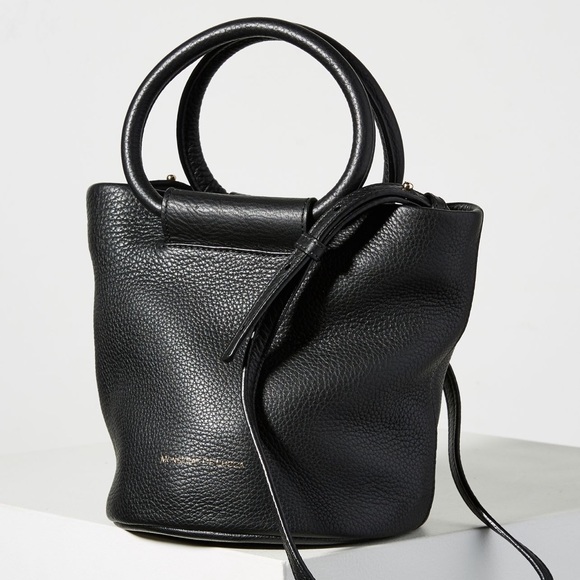 Anthropologie x Monserat De Lucca Leather Bucket Bag w/ Crossbody ✨ - Picture 2 of 16